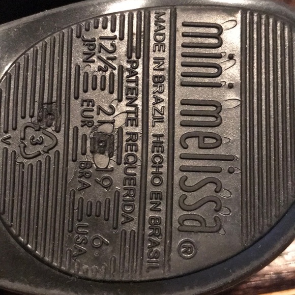 MINI MELISSA IWL MARY JANE JELLY SHOES - Picture 6 of 8